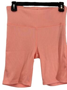 GAP Ribbed Bike Shorts - Coral Pink
